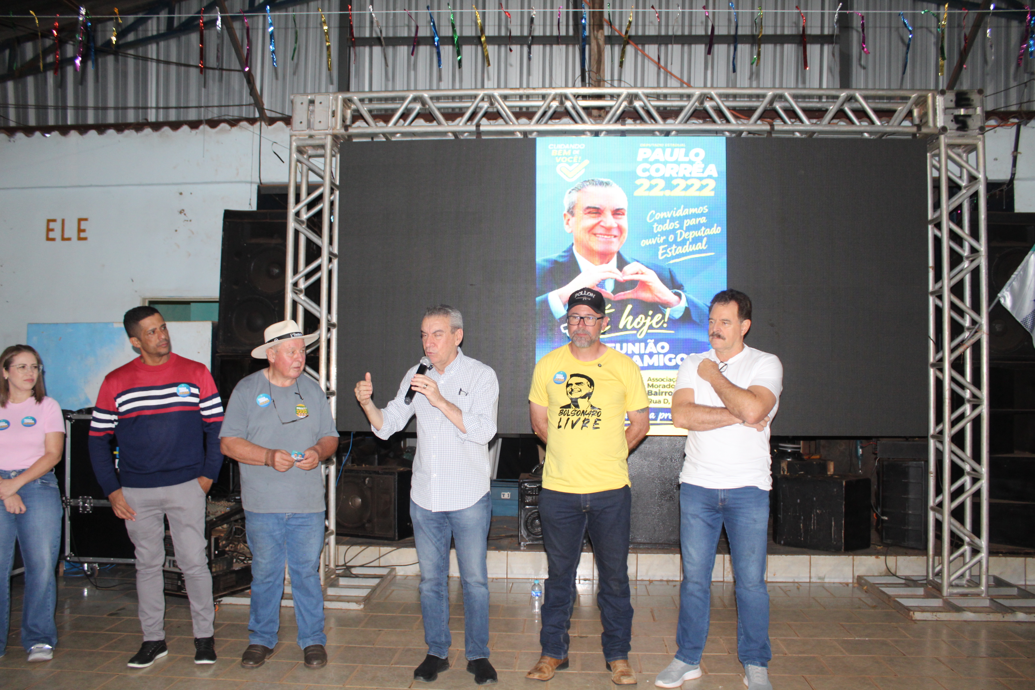 Deputado Estadual Paulo correia 22222 /Deputado Federal Pollon 2222