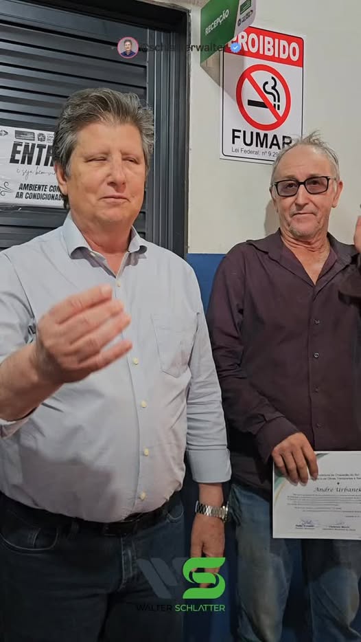  Despedida do Sr. André Urbanek! Foram 36 anos de dedicação à Secretaria de Obras e a Chapadão do Sul.