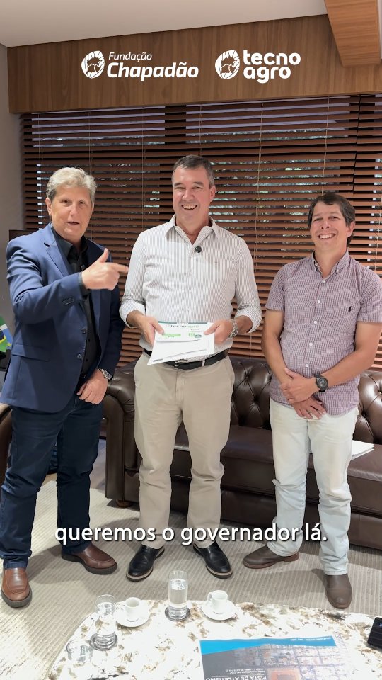  O governador já confirmou presença… e você? Vai ficar de fora?